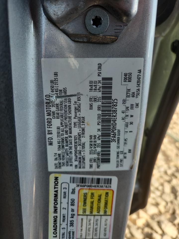 2014 FORD FUSION