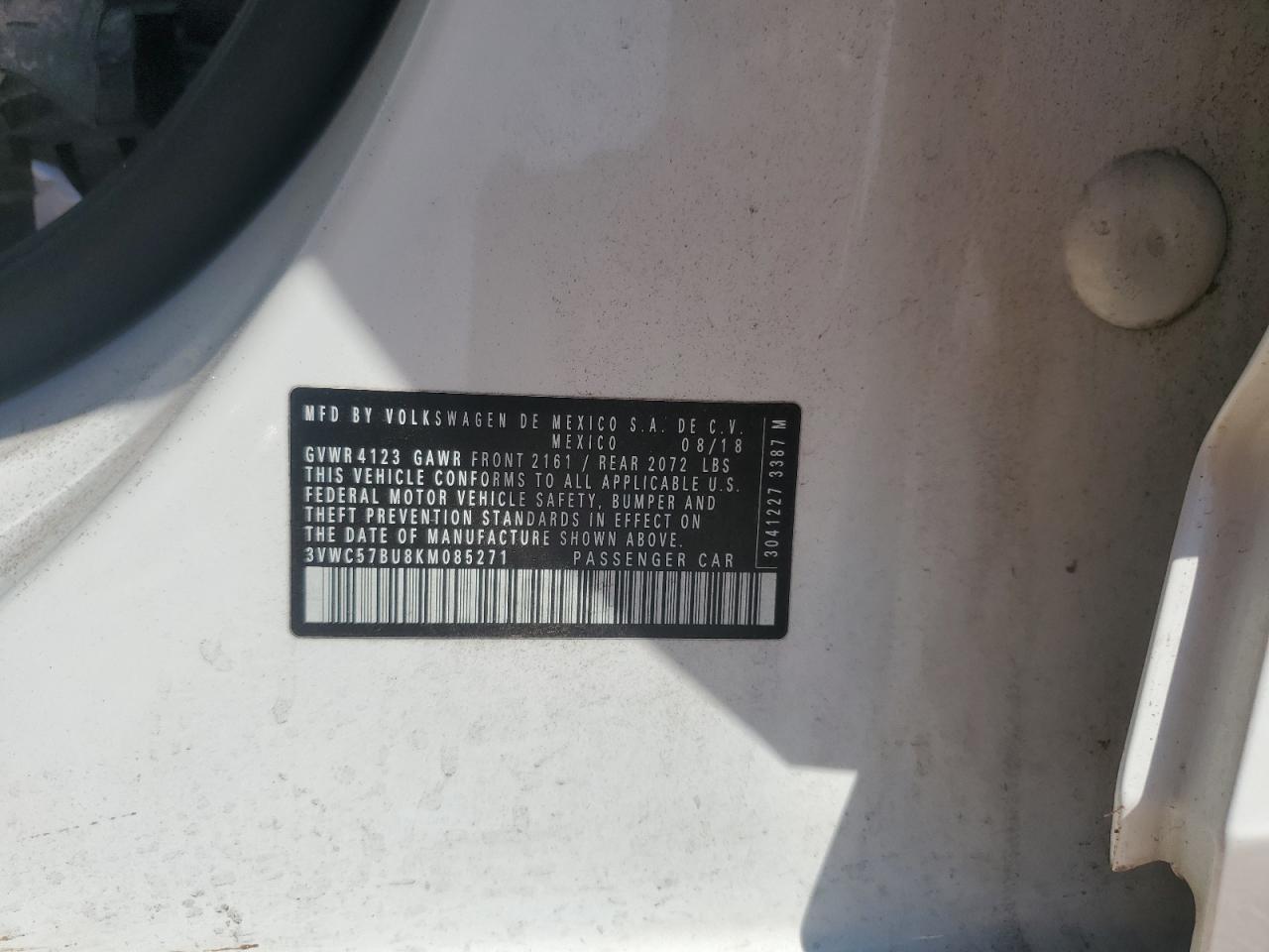2019 VOLKSWAGEN JETTA