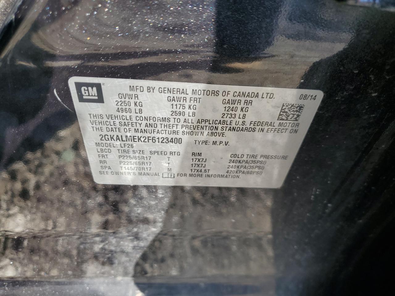 2015 GMC Terrain