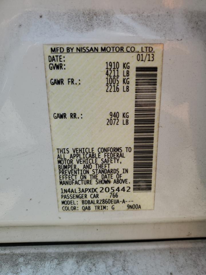 2013 NISSAN ALTIMA