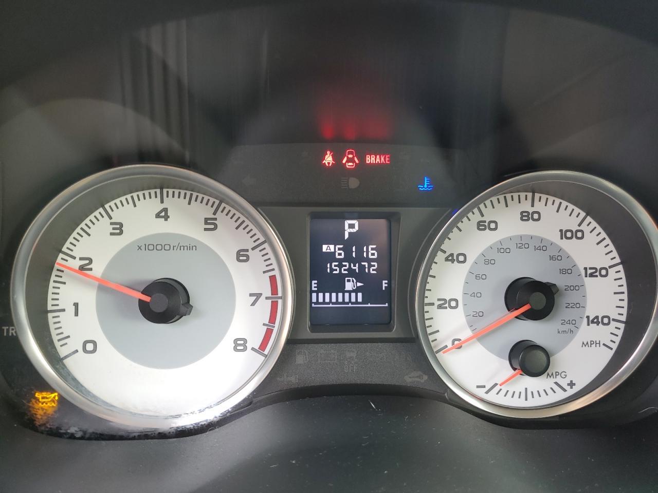 2012 SUBARU IMPREZA