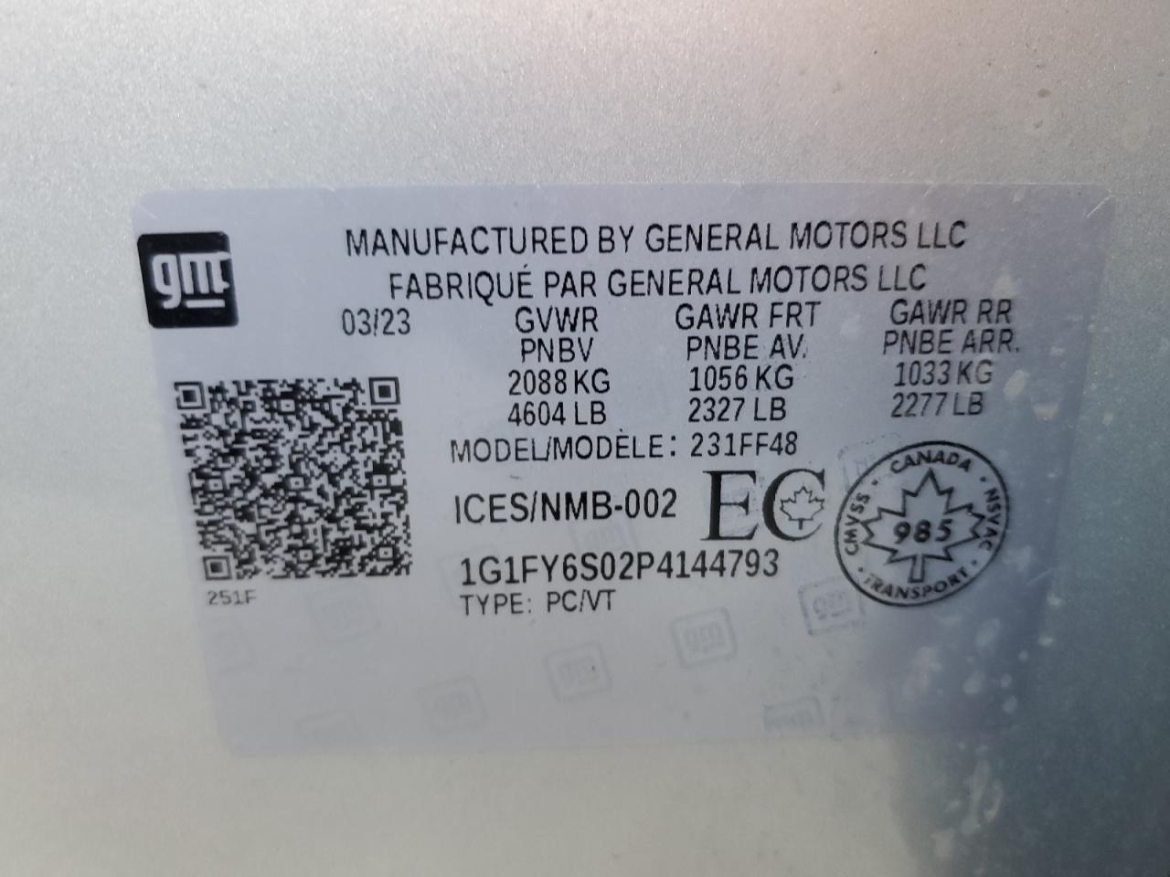 2023 CHEVROLET Bolt EUV