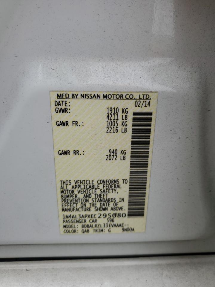 2014 NISSAN ALTIMA