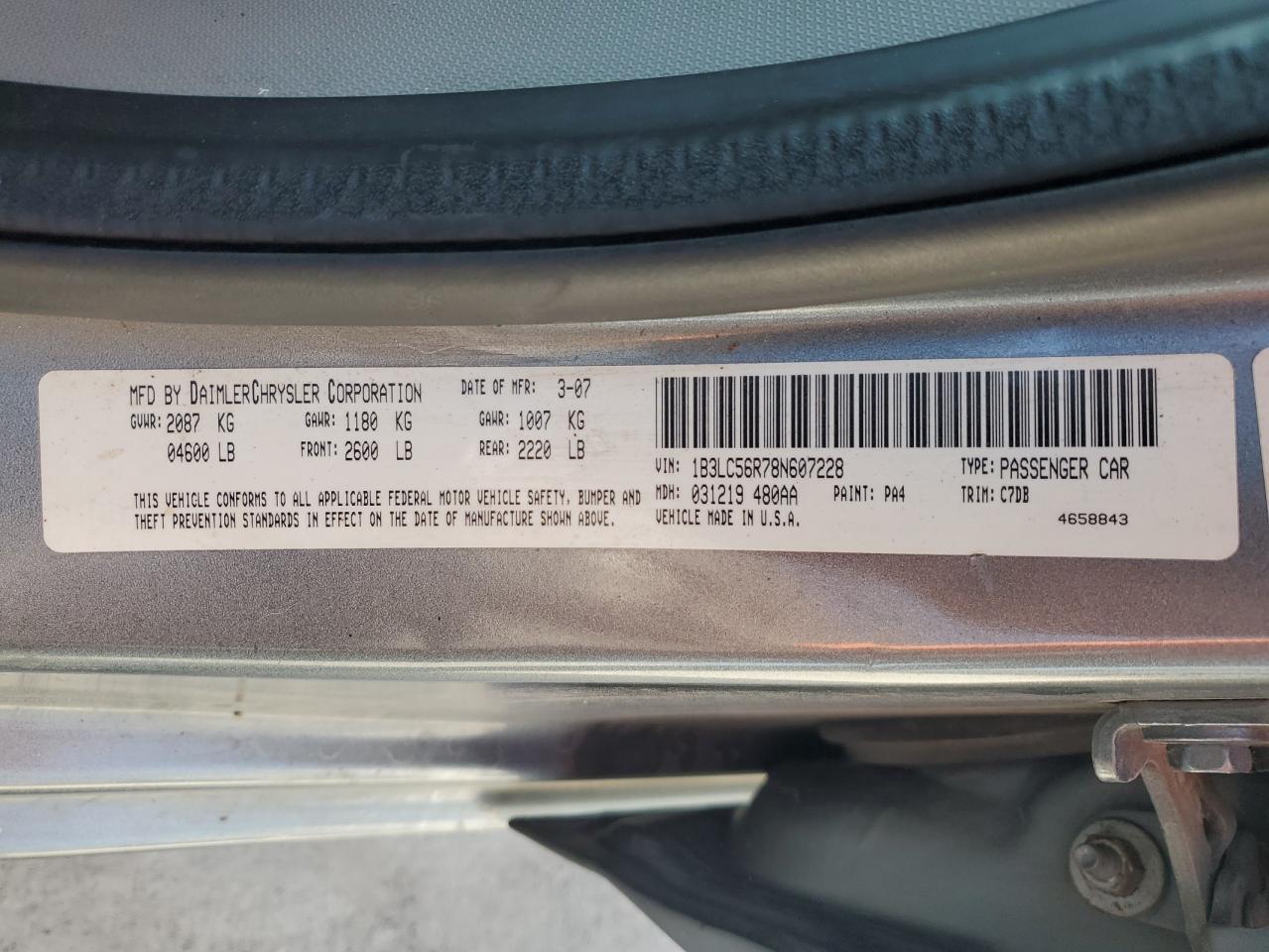 2008 DODGE Avenger