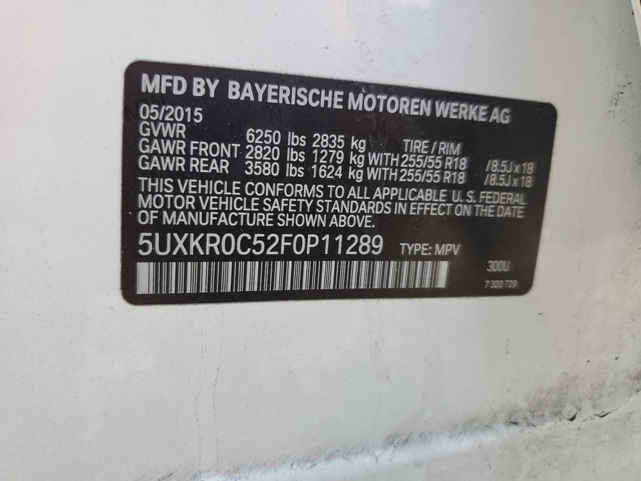 2015 BMW X5