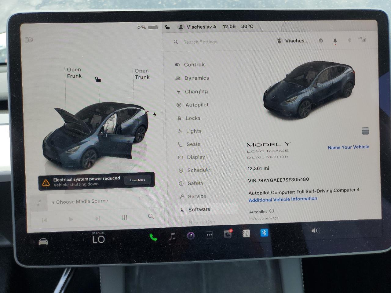 2025 TESLA MODEL Y