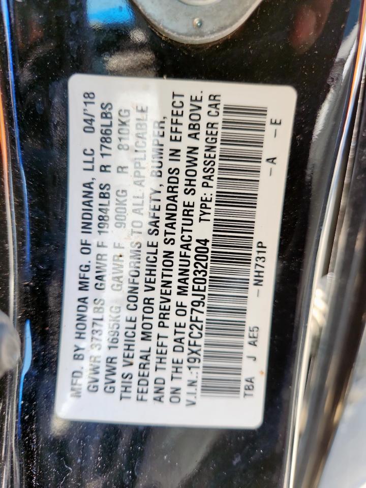 2018 HONDA CIVIC