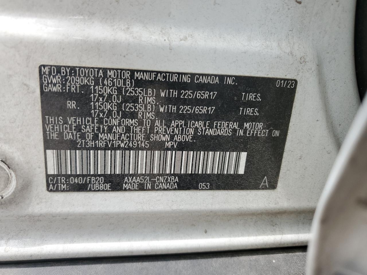 2023 TOYOTA RAV4