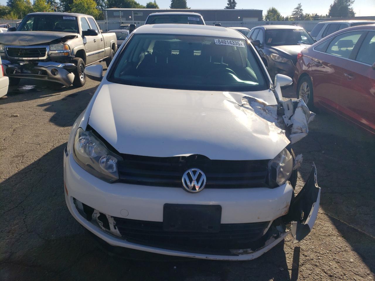 2012 VOLKSWAGEN GOLF