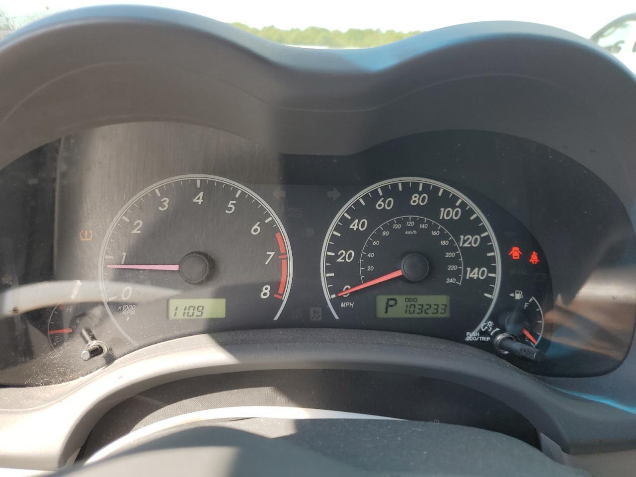 2009 TOYOTA COROLLA