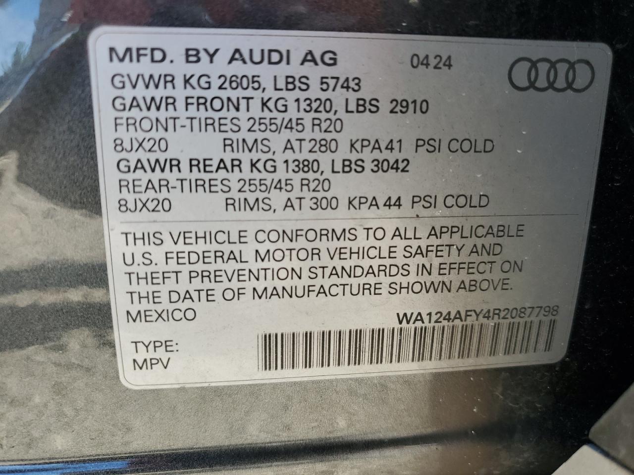 2024 AUDI SQ5