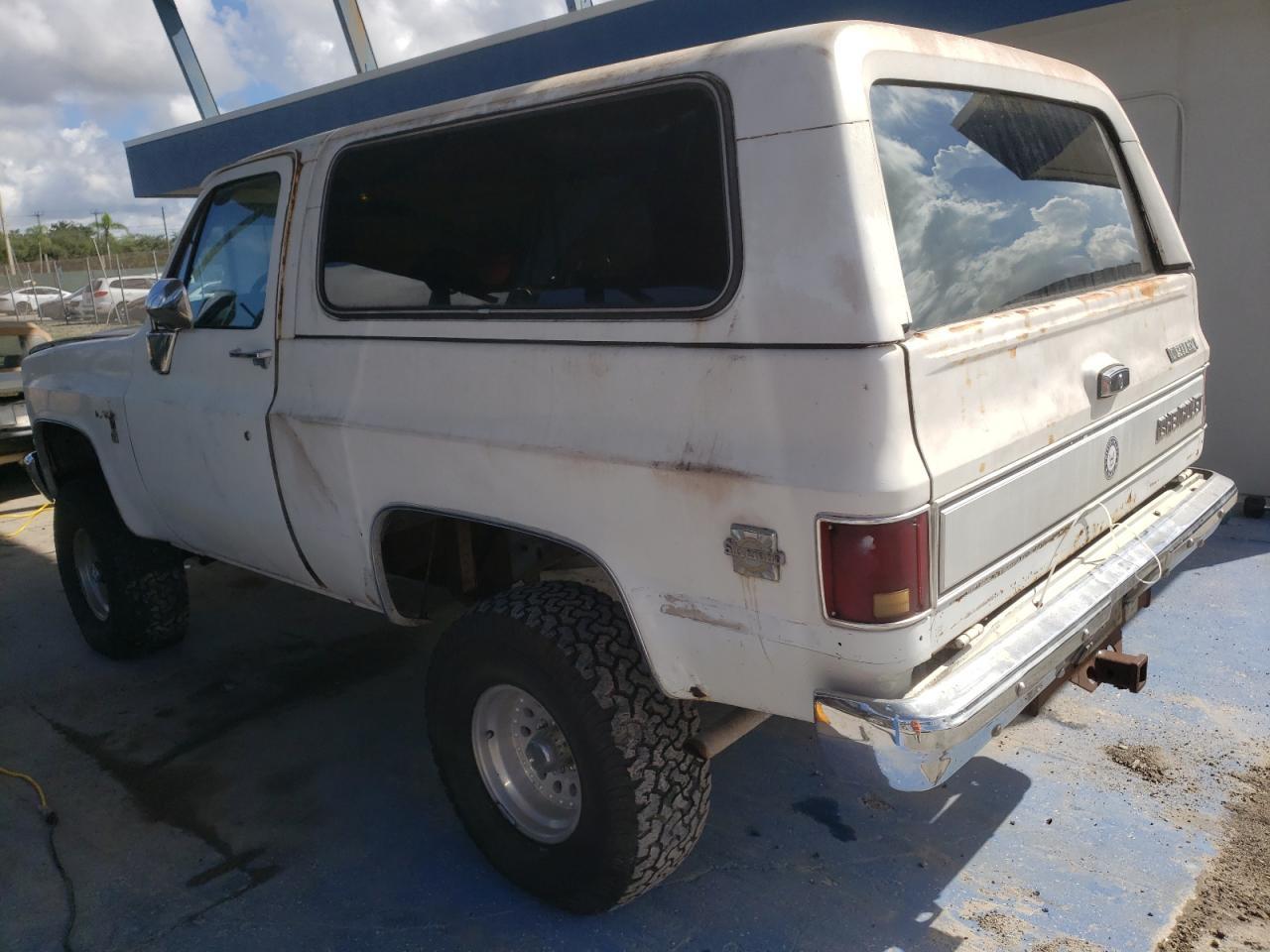 1982 CHEVROLET BLAZER