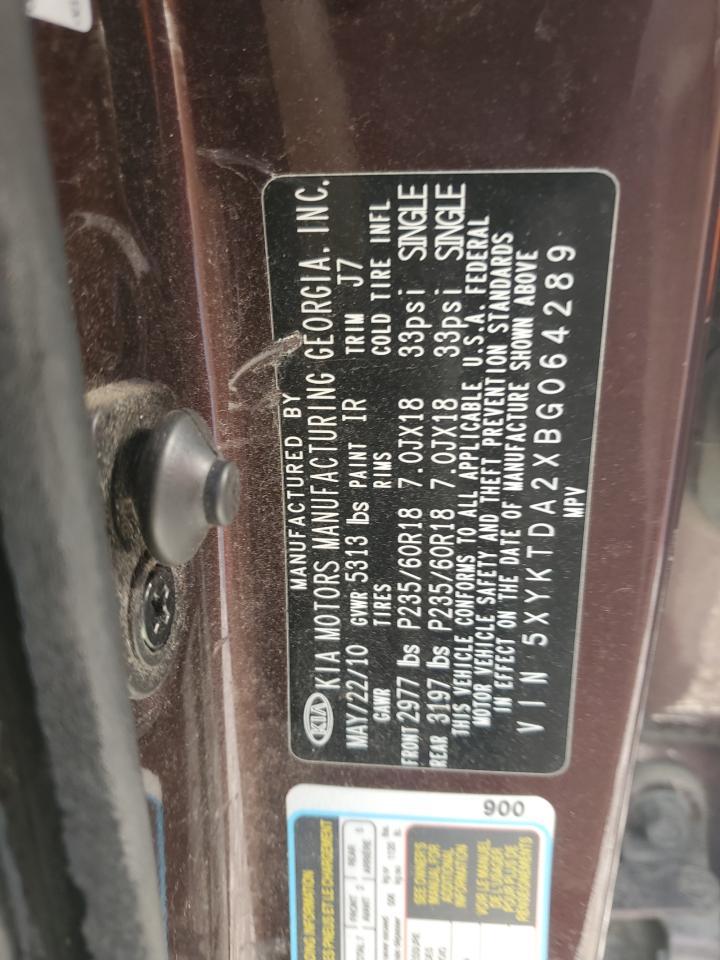 2011 KIA SORENTO