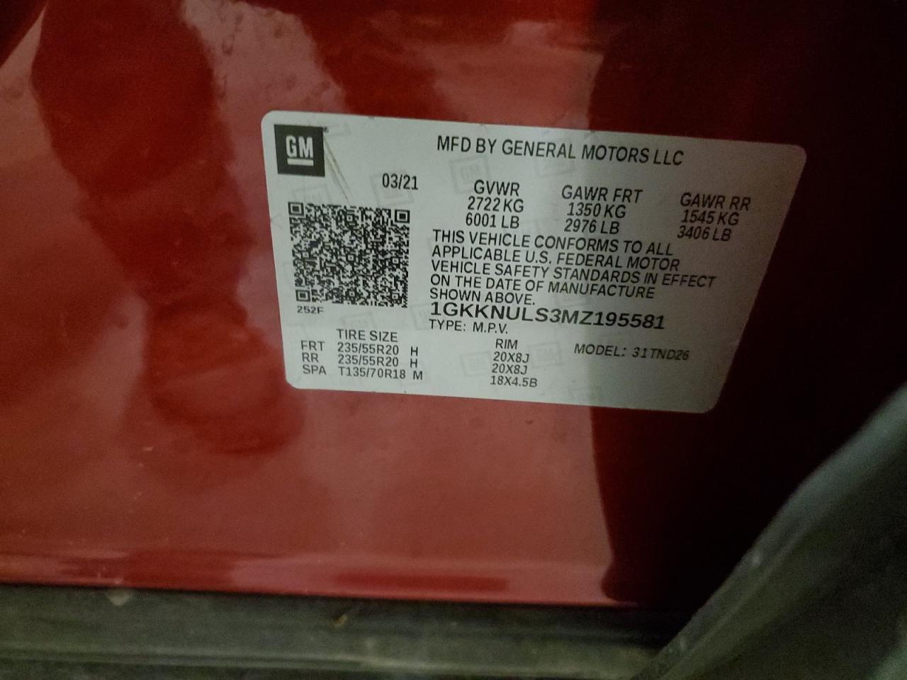2021 GMC ACADIA