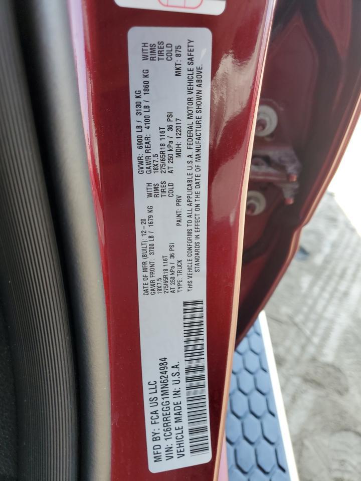2021 RAM 1500