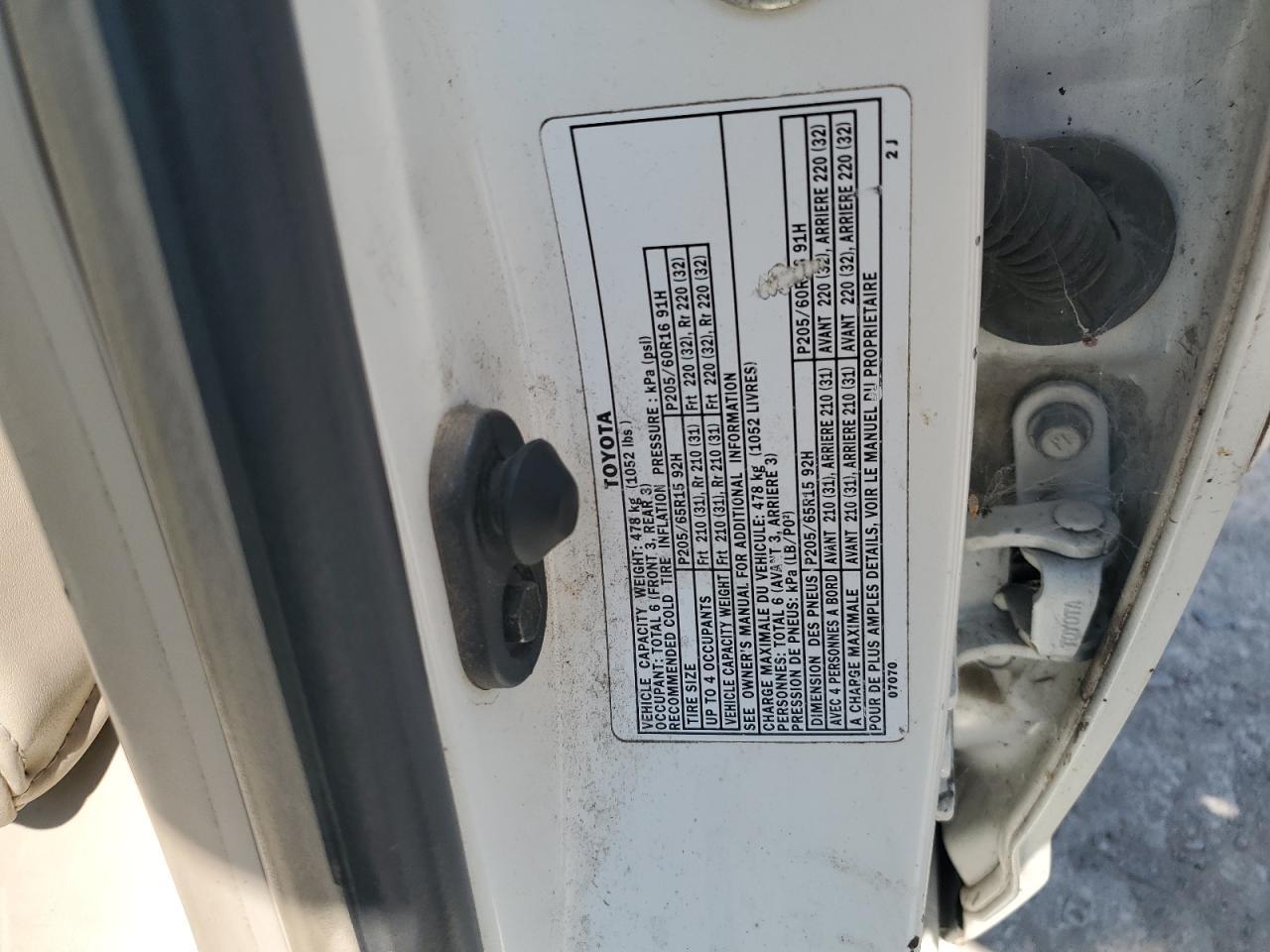 2000 TOYOTA Avalon