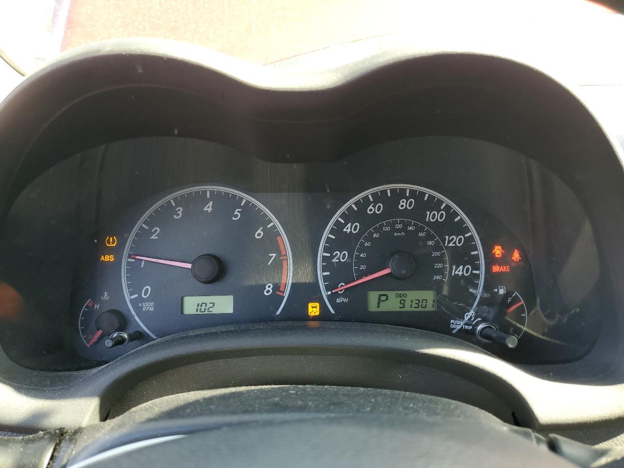 2009 TOYOTA COROLLA