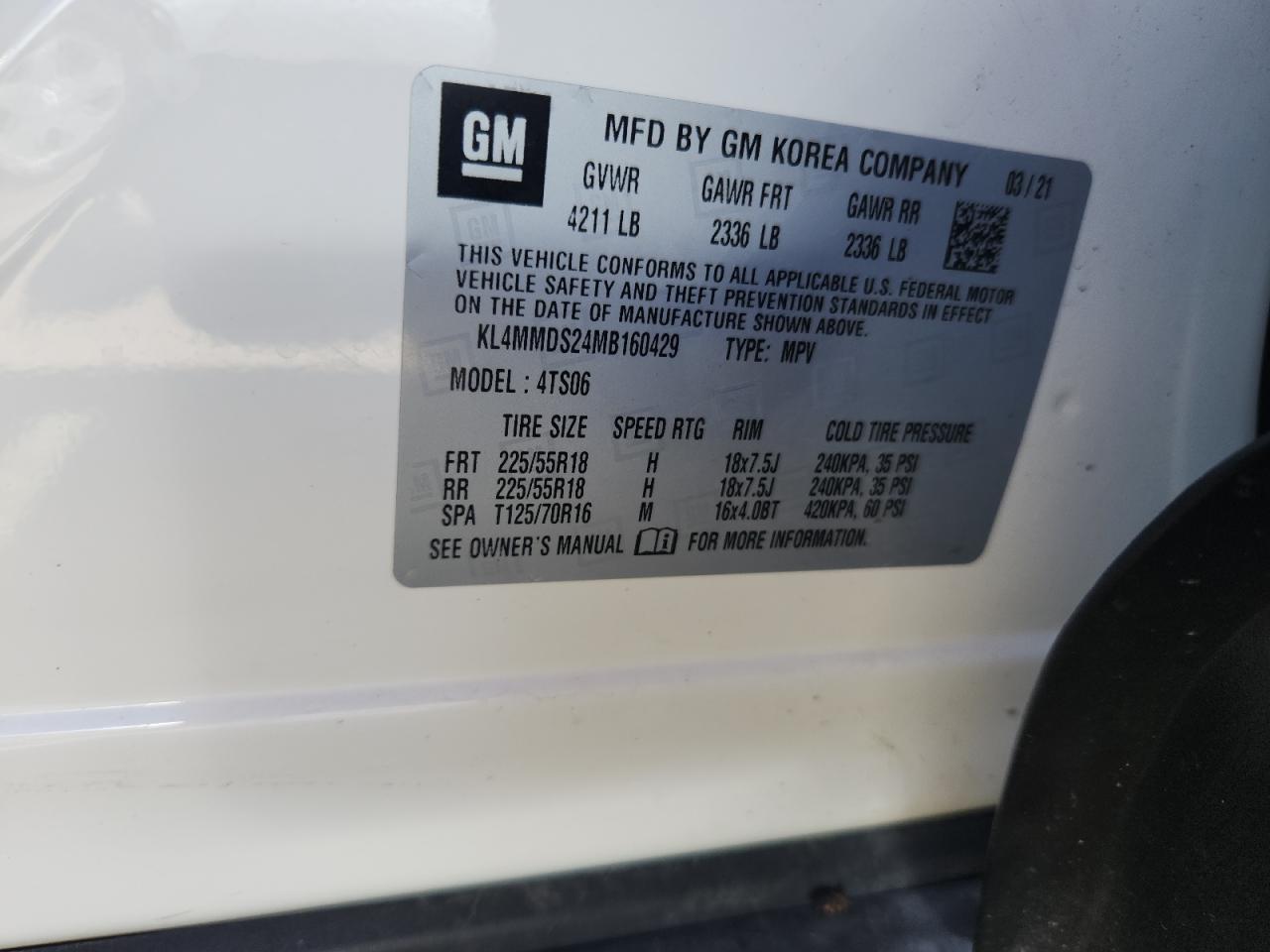 2021 BUICK Encore GX