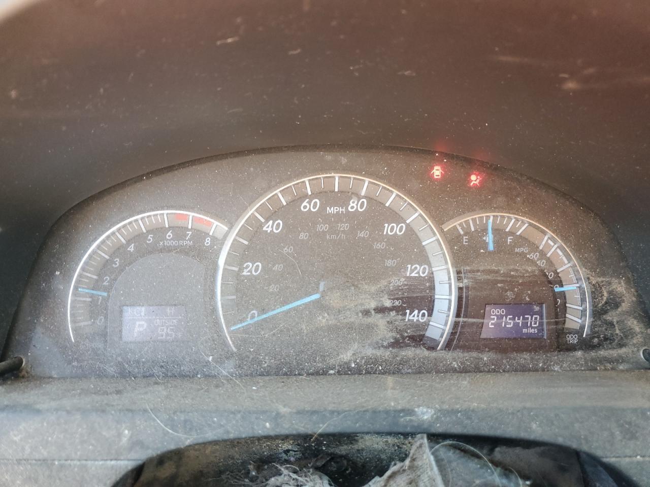 2012 TOYOTA CAMRY