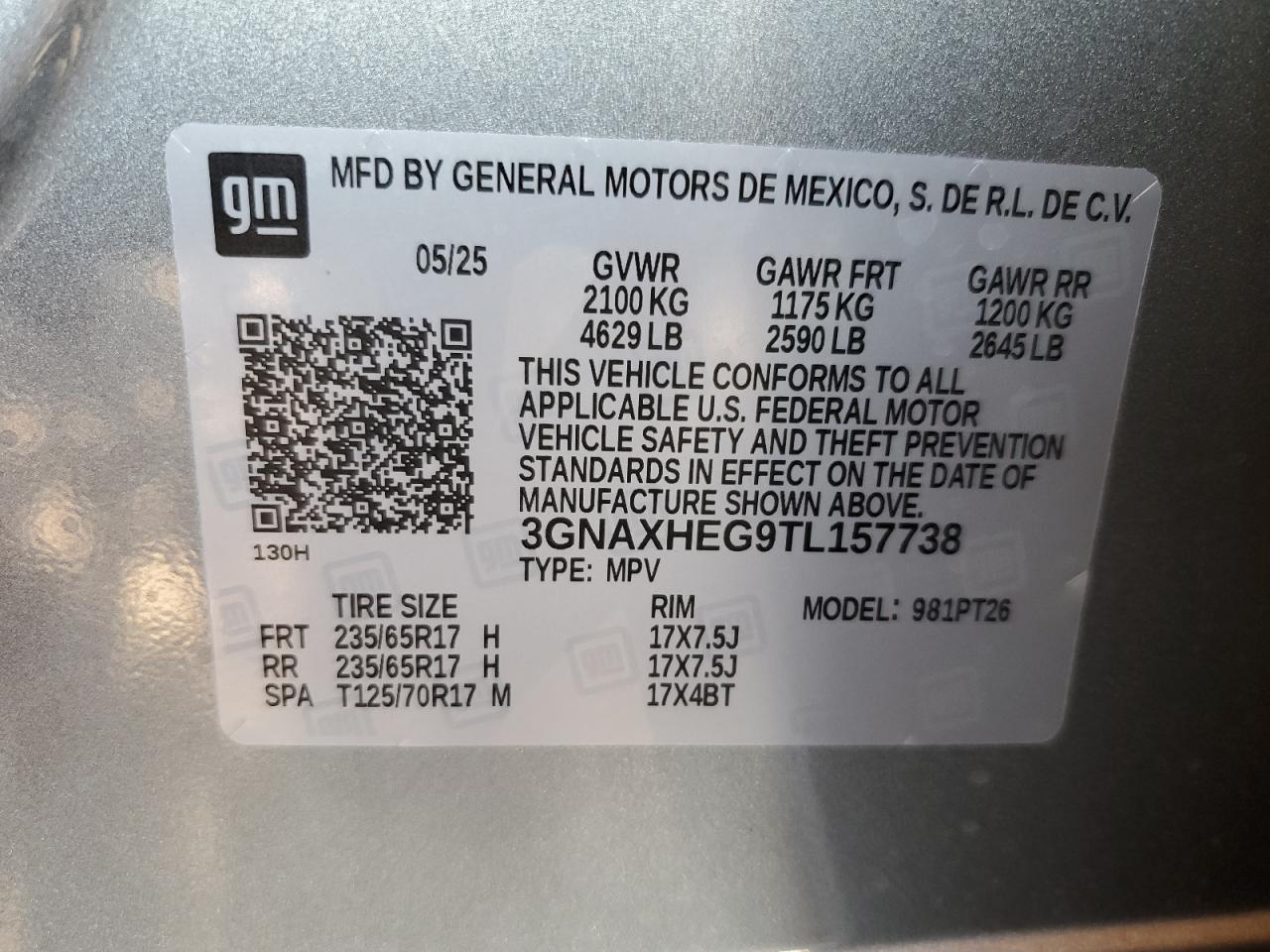 2026 CHEVROLET EQUINOX