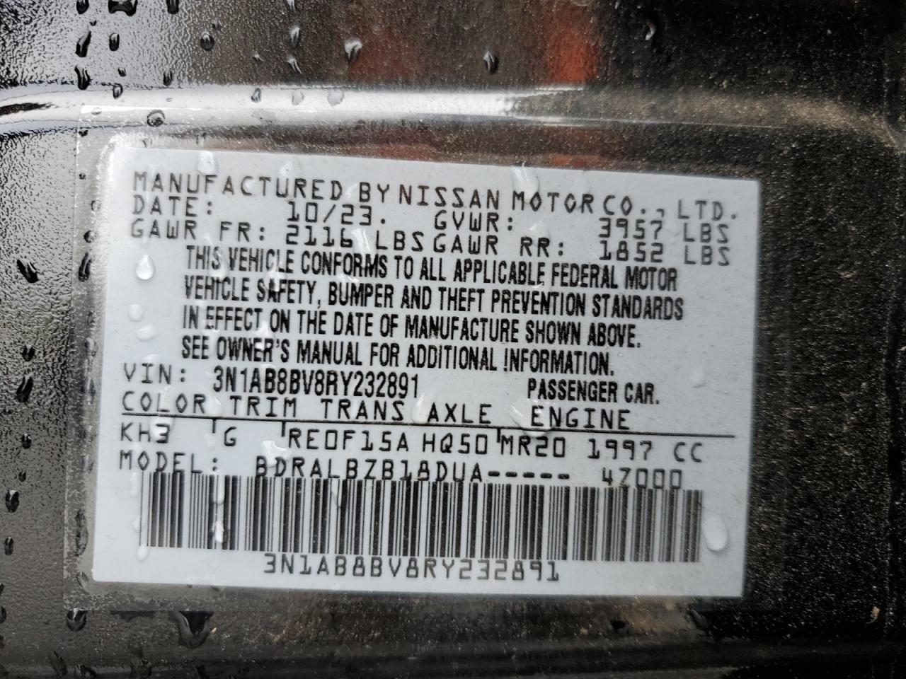 2024 NISSAN SENTRA