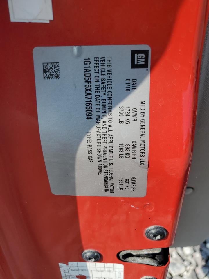 2010 CHEVROLET COBALT