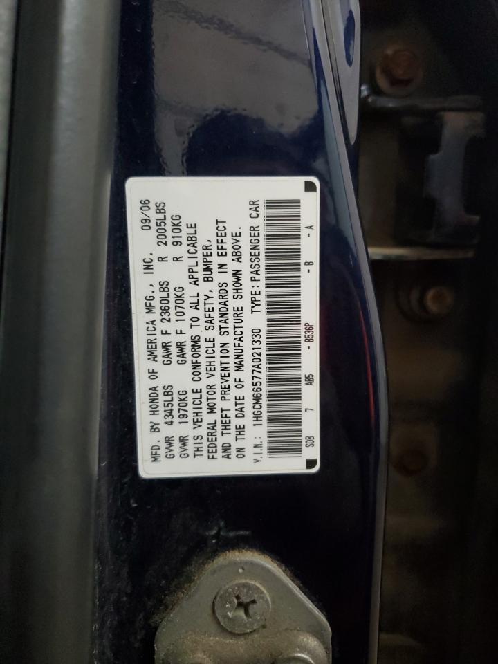 2007 HONDA ACCORD