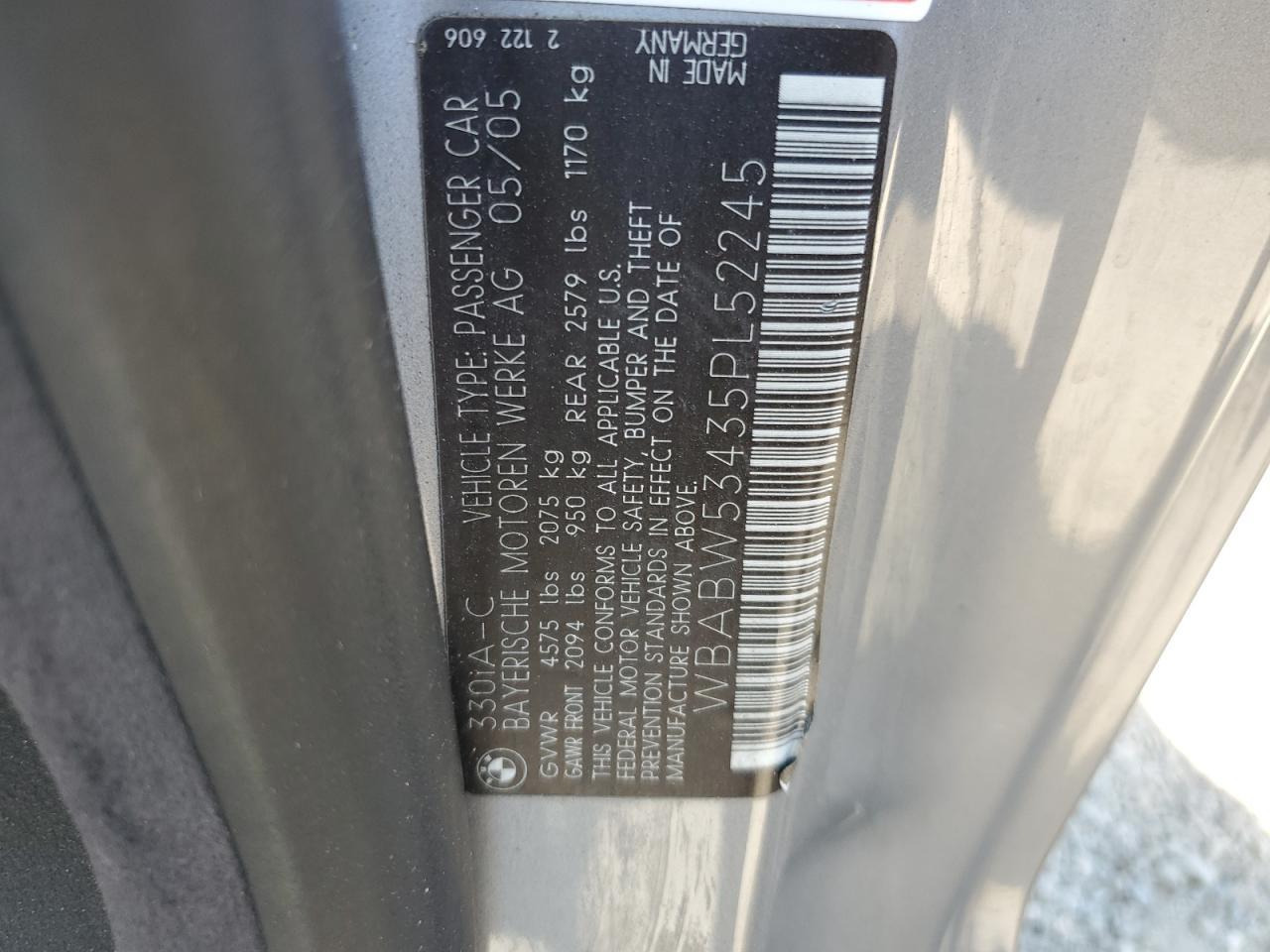 2005 BMW 3 SERIES
