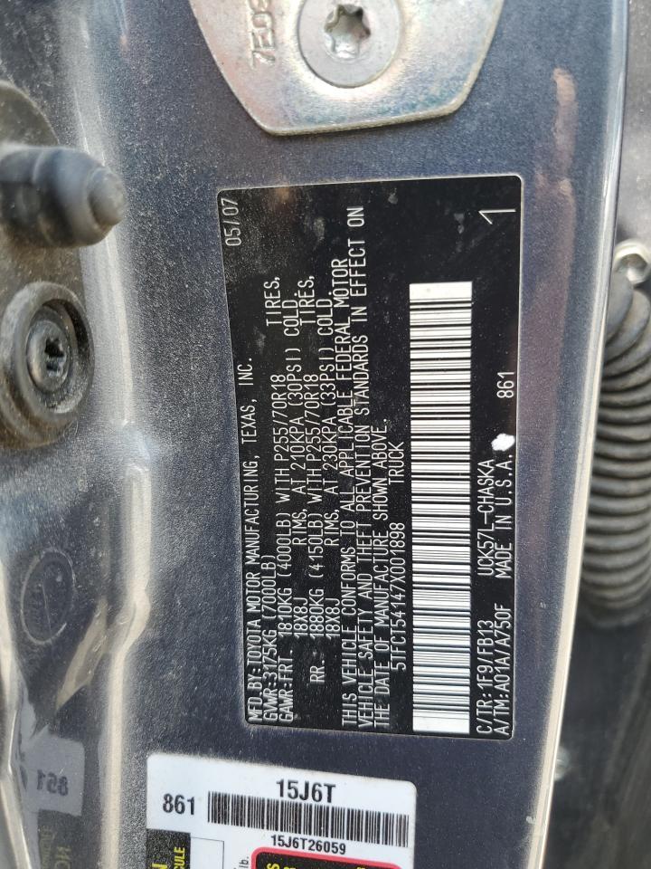 2007 TOYOTA TUNDRA