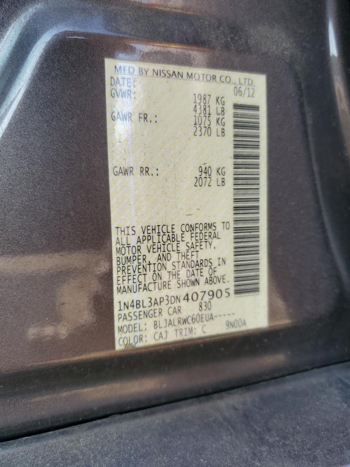 2013 NISSAN ALTIMA