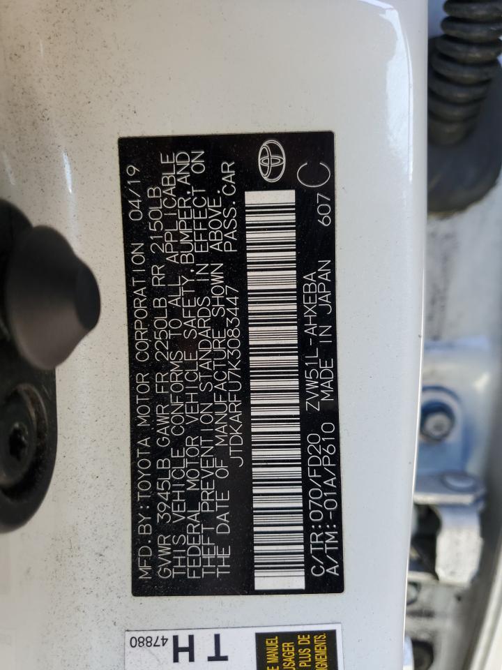 2019 TOYOTA PRIUS
