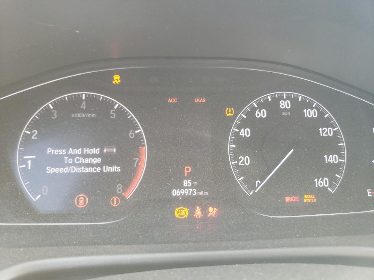 2019 HONDA ACCORD