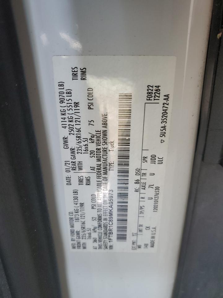 2021 FORD Transit
