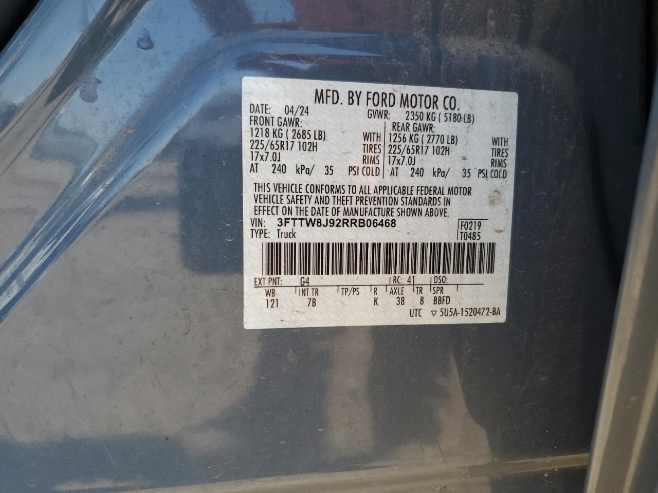2024 FORD Maverick