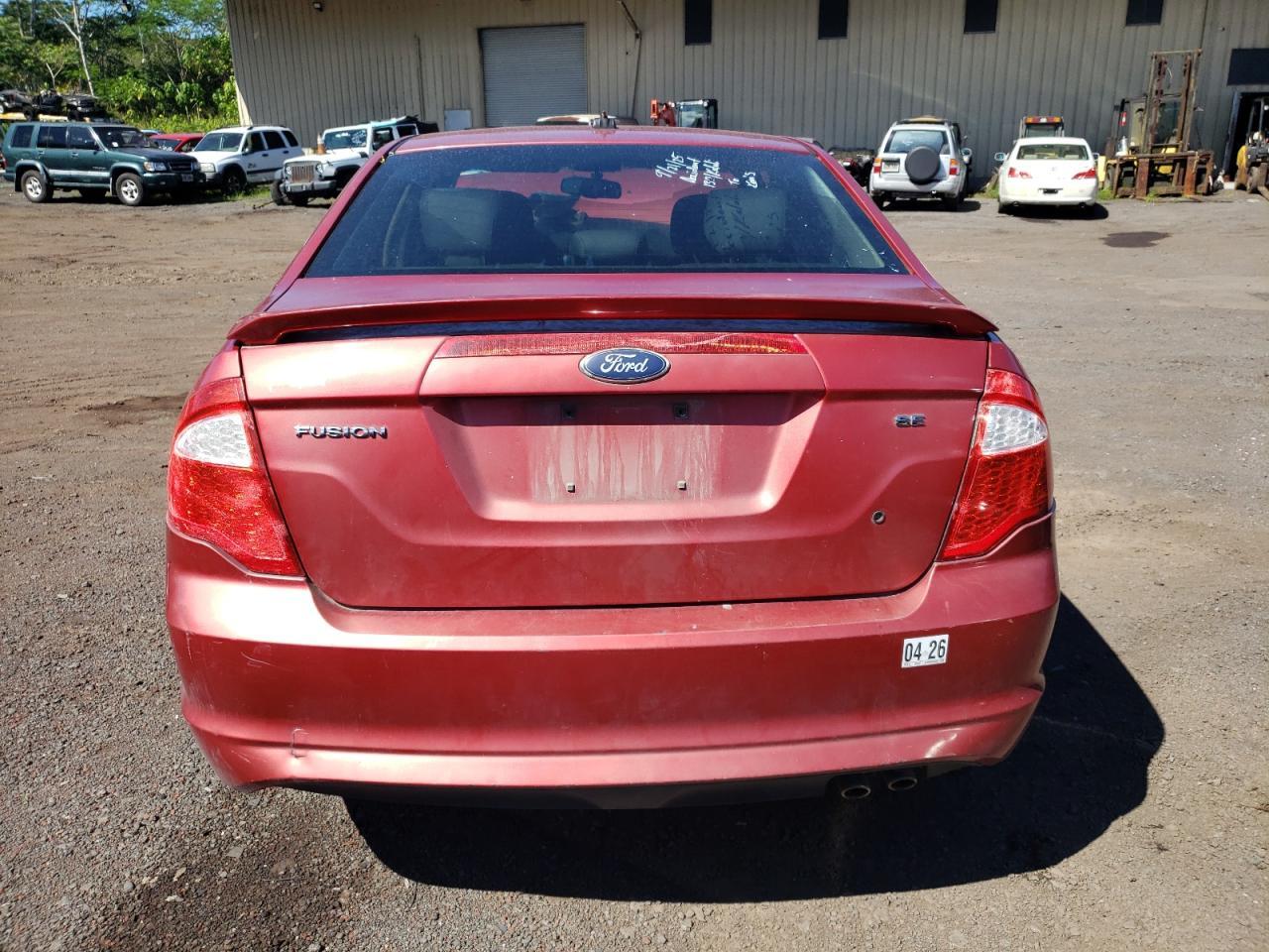 2011 FORD FUSION