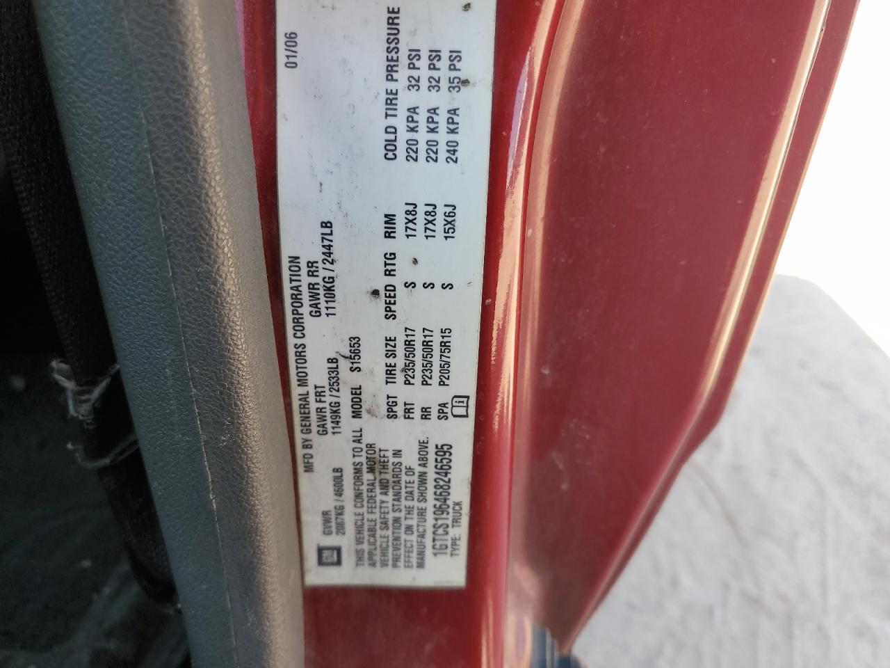 2006 GMC CANYON