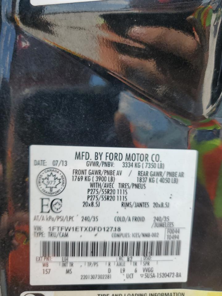 2013 FORD F-150