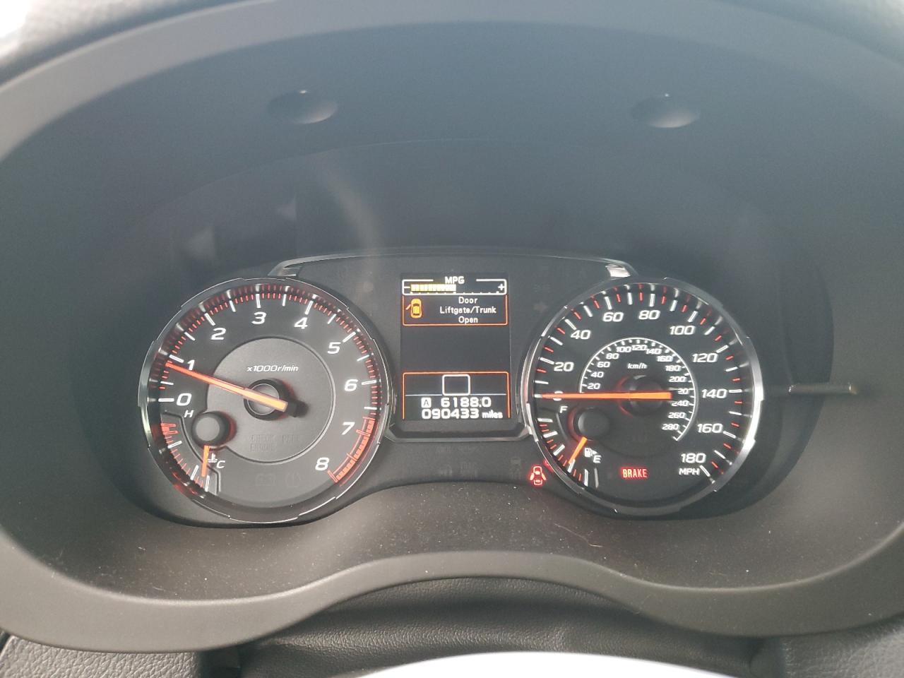 2020 SUBARU WRX