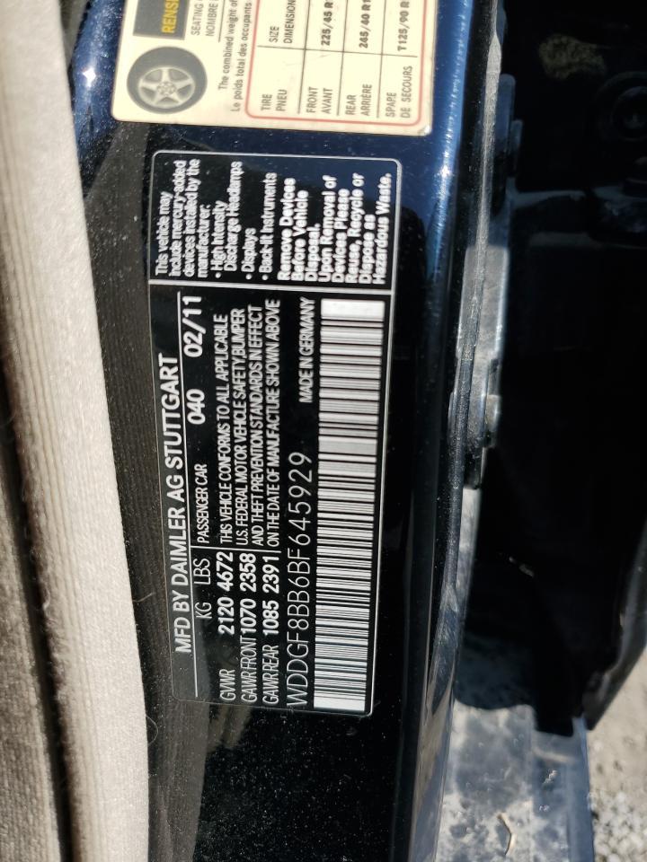 2011 MERCEDES-BENZ C-CLASS