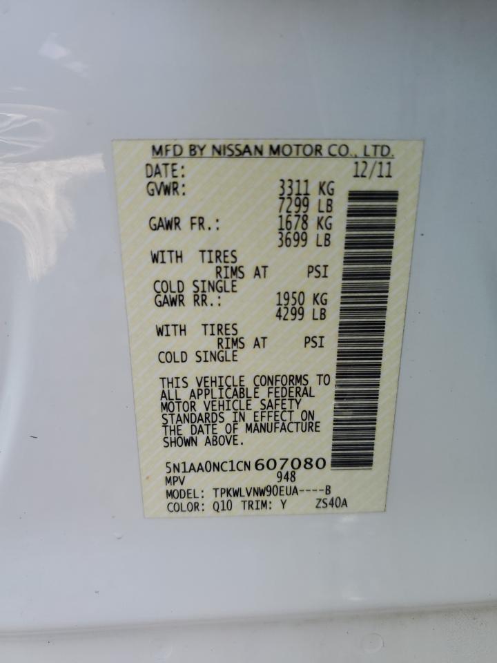 2012 NISSAN Armada