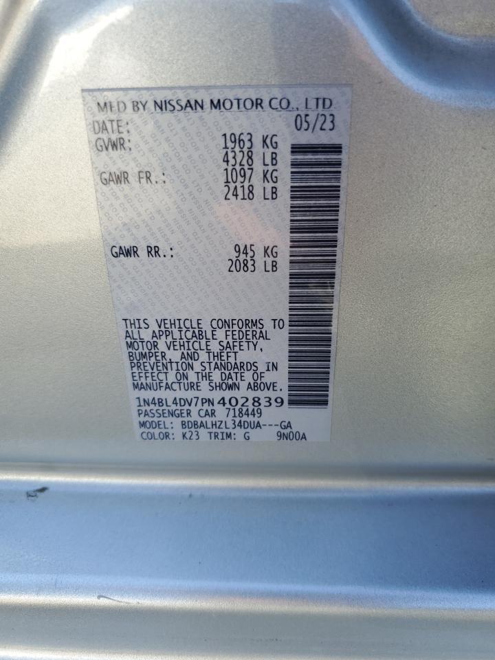 2023 NISSAN ALTIMA