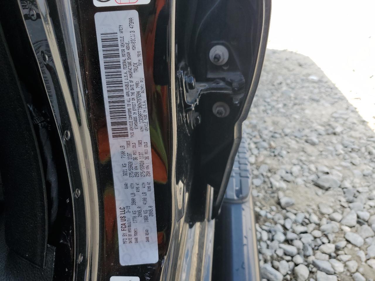 2019 RAM 1500