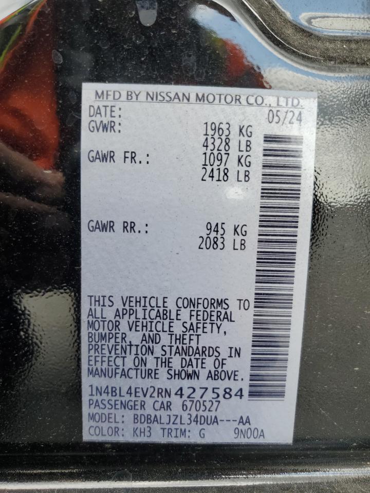 2024 NISSAN ALTIMA