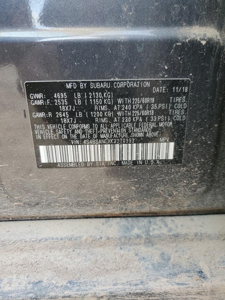 2019 SUBARU Outback