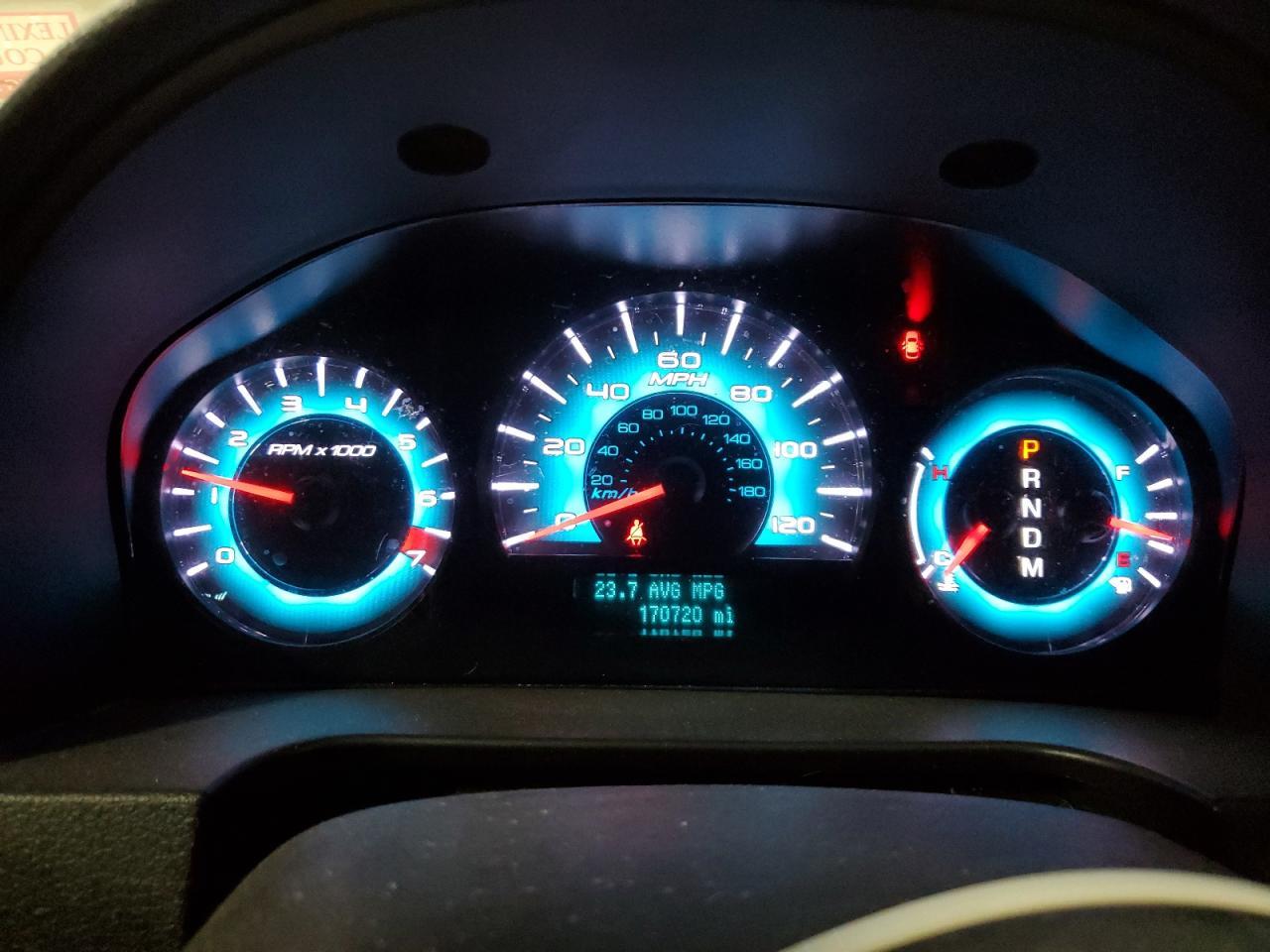 2012 FORD FUSION