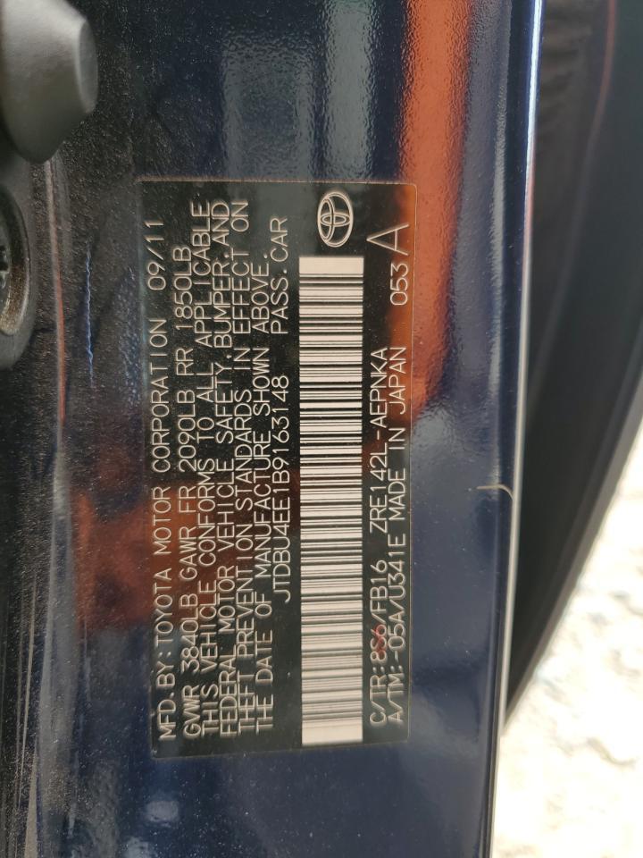 2011 TOYOTA COROLLA