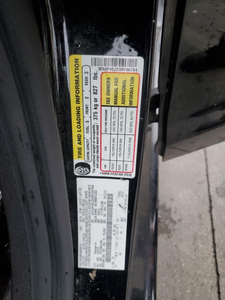 2016 FORD Fiesta