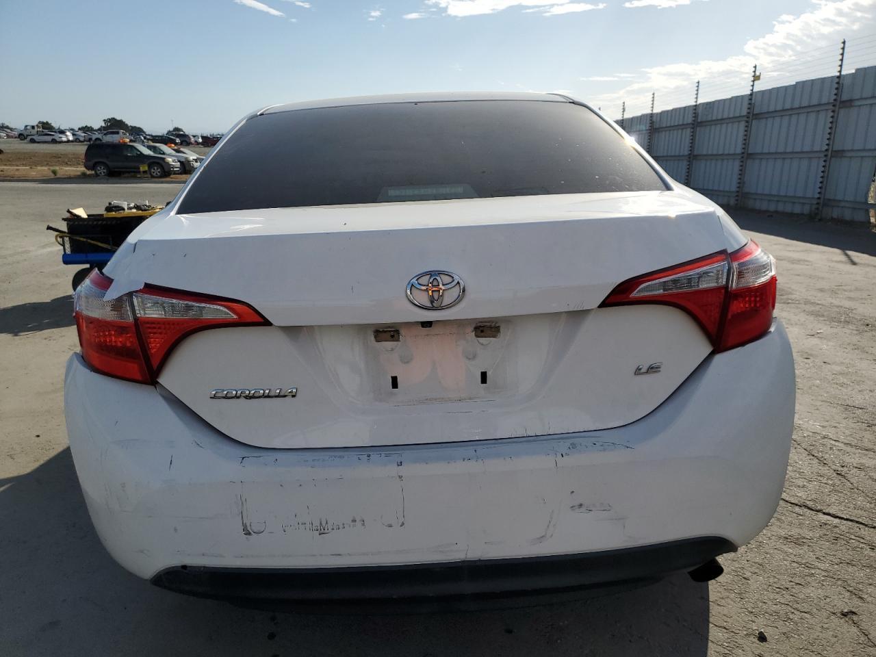 2016 TOYOTA COROLLA
