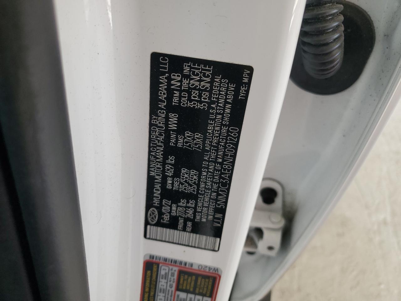 2022 HYUNDAI TUCSON