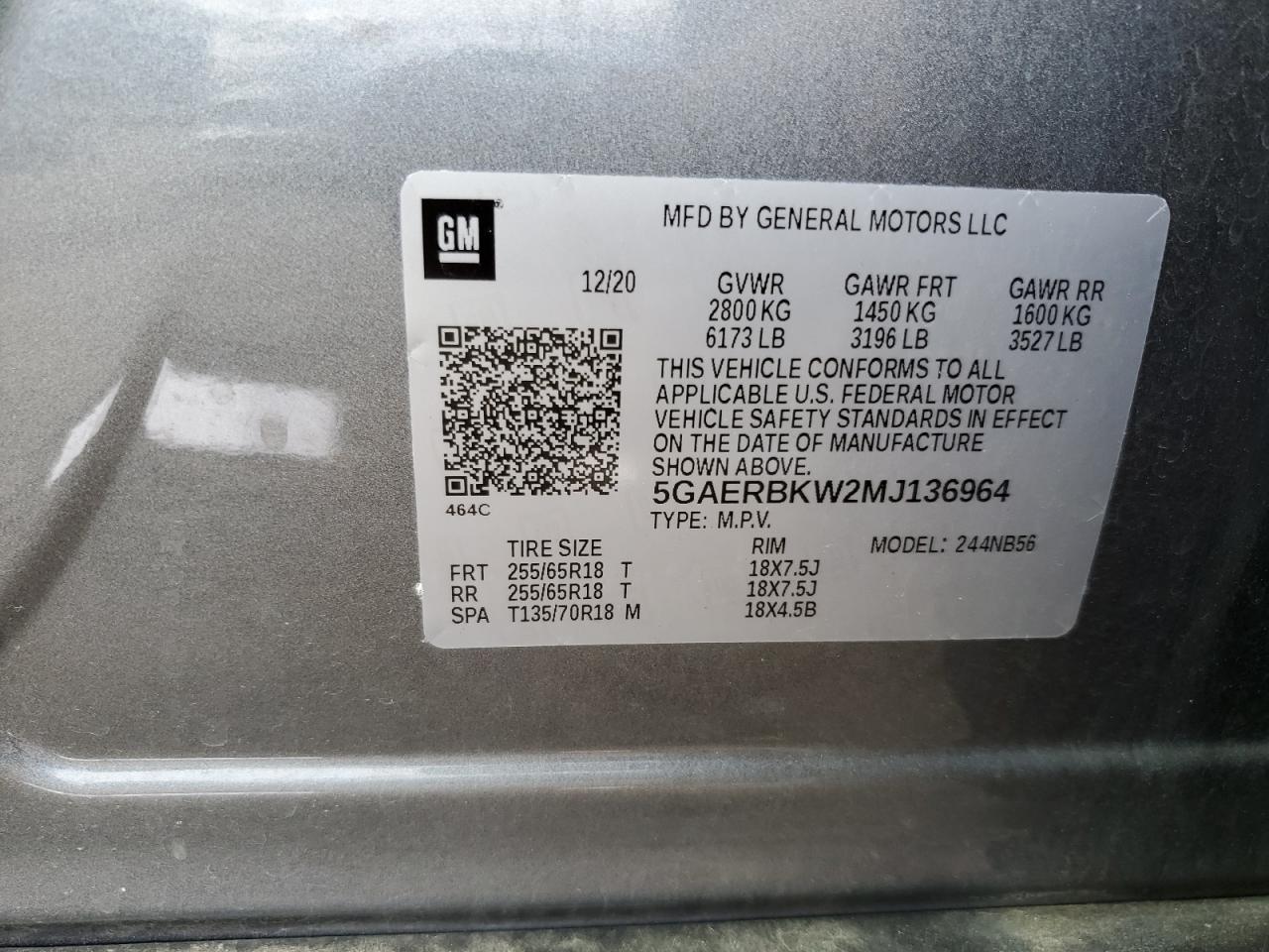 2021 BUICK ENCLAVE